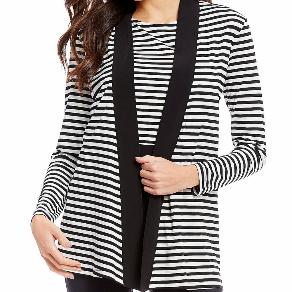 Isaac Mizrahi Long Sleeve Fly Away Cardigan